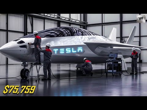 Elon Musk Reveals 2026 Tesla Super Electric Plane – The Shocking Truth Behind It!