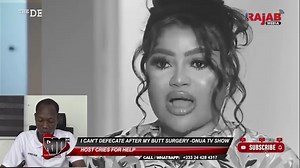 622K views · 10K reactions | I Can't Defecate After My Butt Surgery -Onua Tv Show Host Cries For Help藍藍 | Rajab Media Gh | Facebook