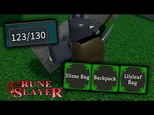 How To Get Large Inventory Space? (Best Bags) | Rune Slayer Guide