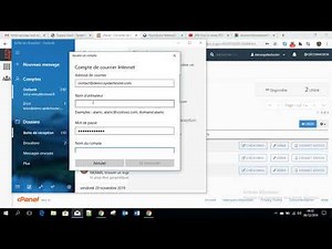 Configurer les emails pro sur Outlook