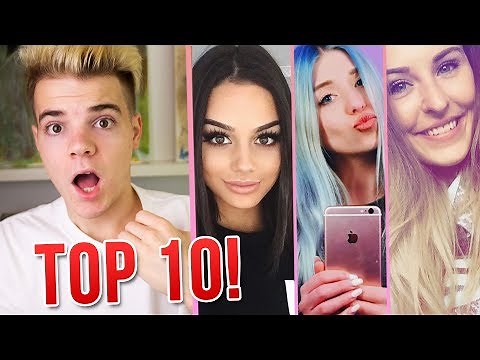 Die TOP 10 schönsten YOUTUBERINNEN! 🔥