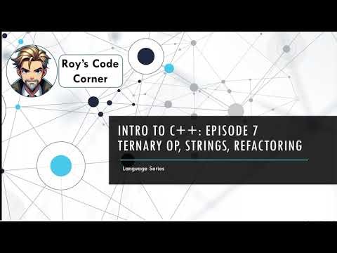 C++ Ternary ?: + std::string Basics — Refactor with DRY (Stop Repeating Code!)