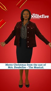 Happy Holidays from Mrs. Doubtfire the Musical! 🎄 May your days be as merry as Mrs. Doubtfire! | Broadway In Chicago