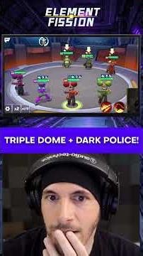 Dark Police + Triple Dome! 🚔👮‍♀️🚨 #elementfission