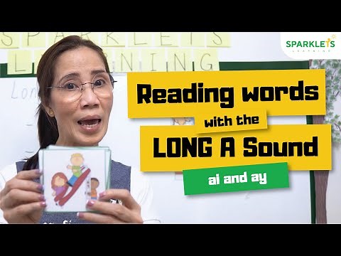 Reading Words with the Long A /ey/ Sound - ai and ay