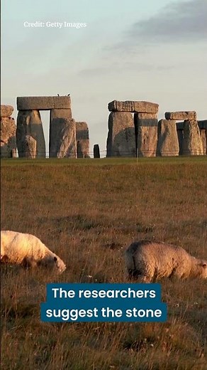 Where does Stonehenge’s altar stone come from?