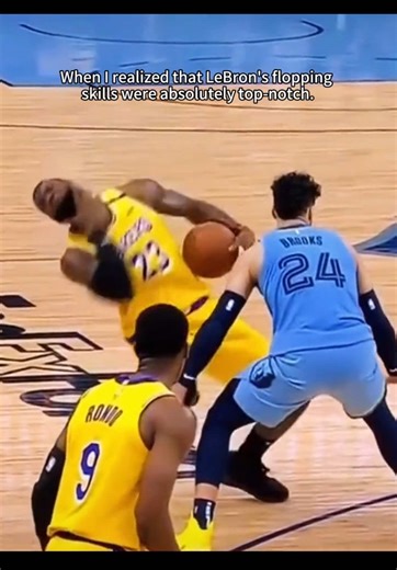 LeBron James and the Flopping Debate