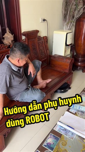 Ưu điểm khi dùng dịch vụ của chúng tôi: ân cần hướng dẫn từ người già đến trẻ nhỏ, không biết công nghệ cũng dùng được ROBOT ạ 😍 #robothutbui #omniT50 #吸尘器 #lapdattannha