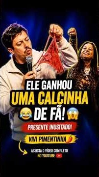 QUE SITUAÇÃO! A fã surpreendeu o Renato Albani no palco #comedia #renatoalbani #standup #piadas
