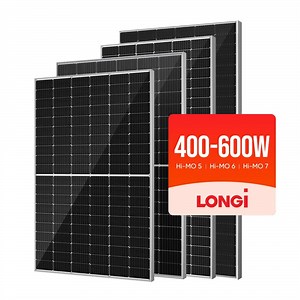 [Hot Item] Longi Manufacturer Mono Solar Panel 450W 550W 620W Bifacial Solar Panel Ready Stock