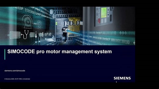 Session 8: Intelligent Motor Management & Protection with...