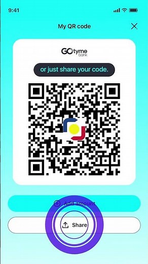 Receive money via personal QR Ph