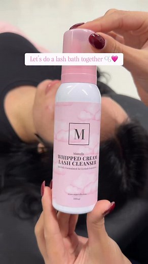 1.7K views · 20 reactions | Do a lash bath with me 勺﫧 #lashwithme #lashbath #lashprep #lashtutorial #lashcleaning | Mauvella Lash Academy | Facebook