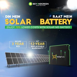1.2K views | Why pay more when you can save smarter? Beyondgreen Solar powers your days, Solar MD Battery lights your nights, and together they significantly reduce your energy costs! #BeyondgreenSolarSolution #FastestSolarInstallers #GoSolar #SolarEnergy | Beyond Green Solar | Facebook