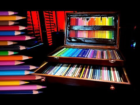 Easy DIY High End Colored Pencil Storage Box