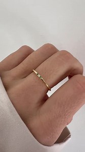 Emerald Ring, CZ Ring, Stacking Ring, Simple Ring, Three Stone Ring, Emerald Jewelry, Minimalist Jewelry, Dainty Ring, Gift for Her - Etsy