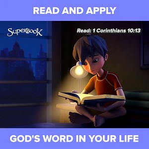 20K views · 1.4K reactions | The Bible is full of important lessons that kids should learn.  Encourage them to read the Bible every day and follow what it says!  . . . . . SUPERBOOK Bringing Bible Stories and Jesus' love to kids everywhere Series + App + Academy + Outreach | Superbook | Facebook