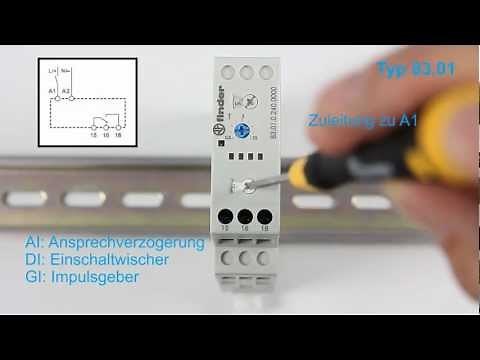 Product description Time relay series 83