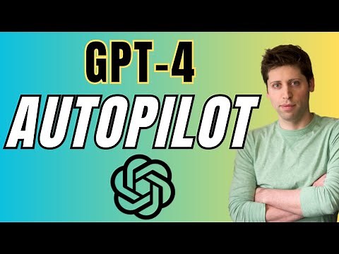AutoGPT - Autonomous AI - GPT-4 in AutoPilot