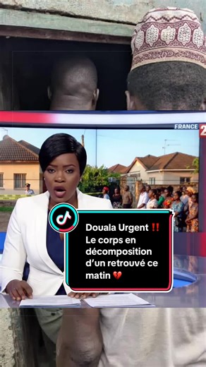🔴 DOUALA | DÉCOUVERTE MACABRE À NEW BELL Le corps en état de décomposition avancée d’un homme a été découvert ce matin dans un domicile au quartier New Bell à Douala. Selon les premiers témoignages, ce sont les fortes odeurs provenant de la maison qui ont alerté les voisins avant la découverte du drame. Les circonstances exactes du décès restent pour l’instant inconnues. Une enquête a été ouverte #Douala #NewBell #Cameroun #FaitsDivers #BreakingNews