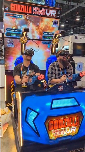 VR Bros Unite: Godzilla Kaiju Wars at CES 2025! 🦖