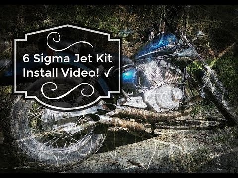 6 Sigma Jet Kit Install On A xv250 Virago Vstar | How To Video | Bobber Build