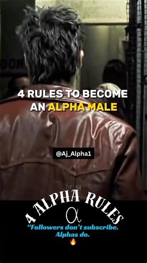 4 Alpha Rules #alphapersonality 💪🏻#psycholgyfacts #successboost #motivation #shortvideo #ytshorts