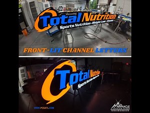 Transform Your Storefront with Stunning Front Lit Channel Letters