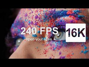 16K VIDEOS | HYPER ULTRA-HD with 16K Videos | Sony Demo ( 240 FPS)