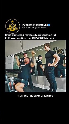 The Secret to Chris Bumstead's HUGE LATS