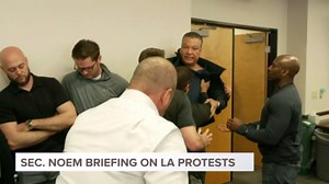 Sen. Alex Padilla forcibly removed during DHS press conference