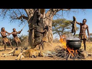 Hunting and confronting African buffalo - The hadzabe tribe and their challenging survival struggles
