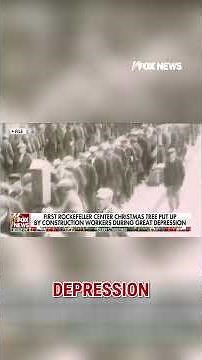 'GLIMMER OF HOPE': A history of the Rockefeller Christmas tree