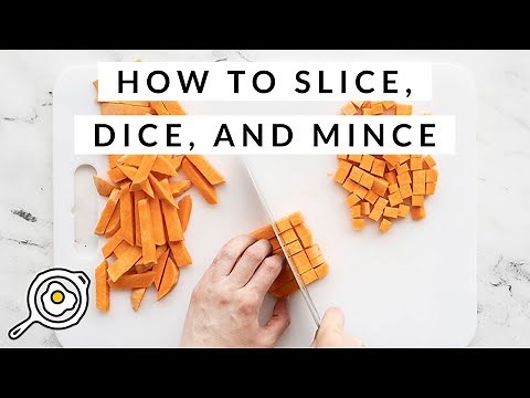 How to Slice, Dice, and Mince