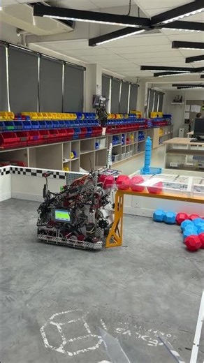 VEX V5 PUSHBACK 4 Block left side Autonomous coding early season #vex #pushback #robotics