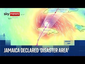 Track Hurricane Melissa as category 5 storm makes landfall in Jamaica