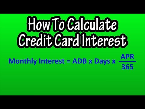 How To Calculate Monthly Credit Card Interest Explained - How To Calculate The Average Daily Balance