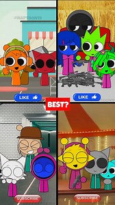 Sprunki Power of Makeup Pack 3 Animation #sprunki #animation #trending #incredibox | ROBE CUBE