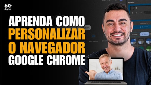 O Google Chrome é um dos navegadores mais usados, mas você sabia que pode deixá-lo ainda mais do seu jeito? 💻 Neste vídeo, vamos mostrar como personalizar o Chrome para ter uma experiência mais rápida e organizada. | 60 Digital