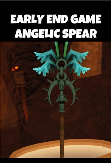 Early end game angelic spear recipe in forge #forge #roblox #theforge | the forge