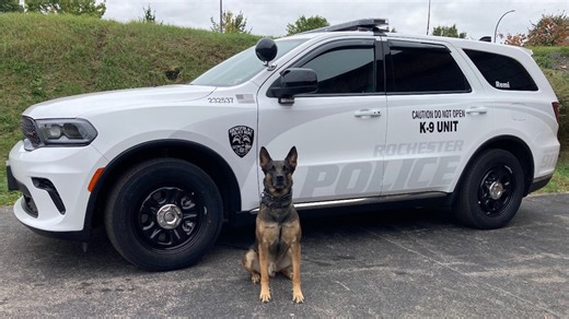 Rochester's K-9 police unit unveils fresh set of wheels for city patrols