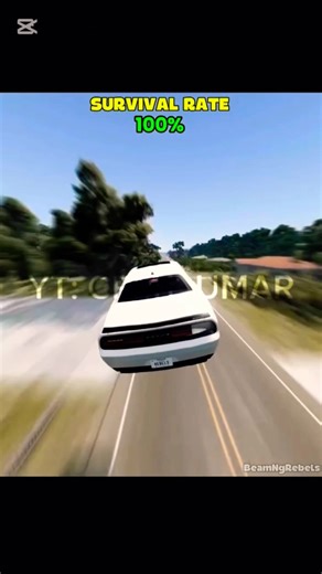 0-600 MPH IN 1 SECOND! SURVIVE OR DIE💥🤣? #beamgdrive #beamng #gaming #crash