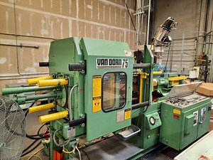 75 Ton Van Dorn 75-RS-5F-VV Injection Molding Machine, 1986 - Revelation Machinery