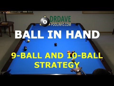 9-Ball BALL-IN-HAND Strategy and Examples