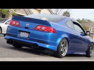 RSX Type S w/ Buddy Club Spec 2 exhaust start up/warm up/rev