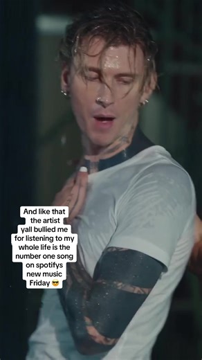 So glad I never listened to yall! Always said mgk can make any kind of music #mgk #newmusicfridayspotify #machinegunkelly #fyp #spotify
