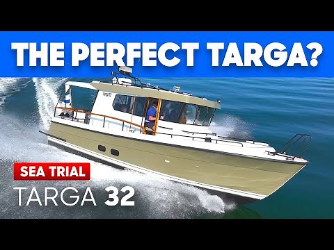Is the Targa 32 the best Targa EVER? Full Sea Trial, Walk Around & Review