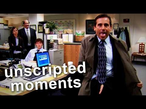 iconic moments that were improvised | The Office US | Comedy Bites