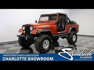 1982 Jeep CJ8 Scrambler 7669-CHA for sale | Charlotte, Atlanta, Dallas, Tampa, Phoenix, Nashvil...