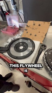 Got some BTS Research & Development going on! 🔥#ecs #ecstuning #thisisecs #mk6 #vw #flywheel #clutch | ECS Tuning